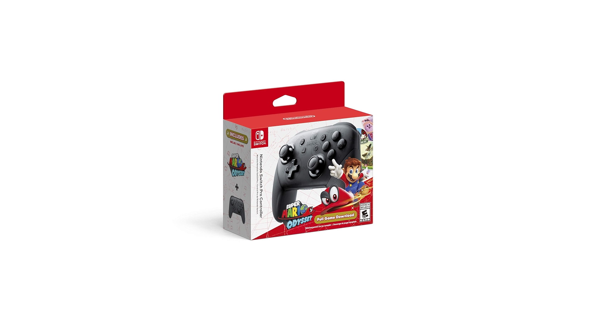 Nintendo Switch本体＋Proコントローラー＋マリオオデッセイ nintendo switch マリオオデッセイ本体セット+proコントローラー